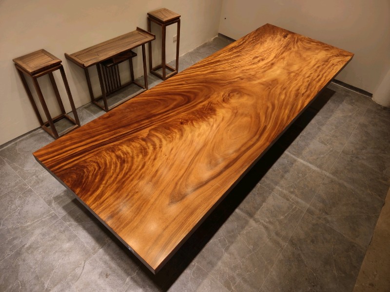 杭州大艺木业 白蜡木大板茶台