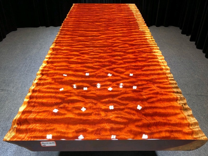 杭州大艺木业 白蜡木大板茶台