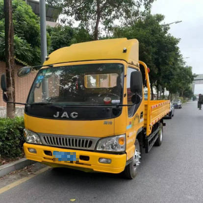 出售2017年8月国五江淮康铃单排4.2米平板车